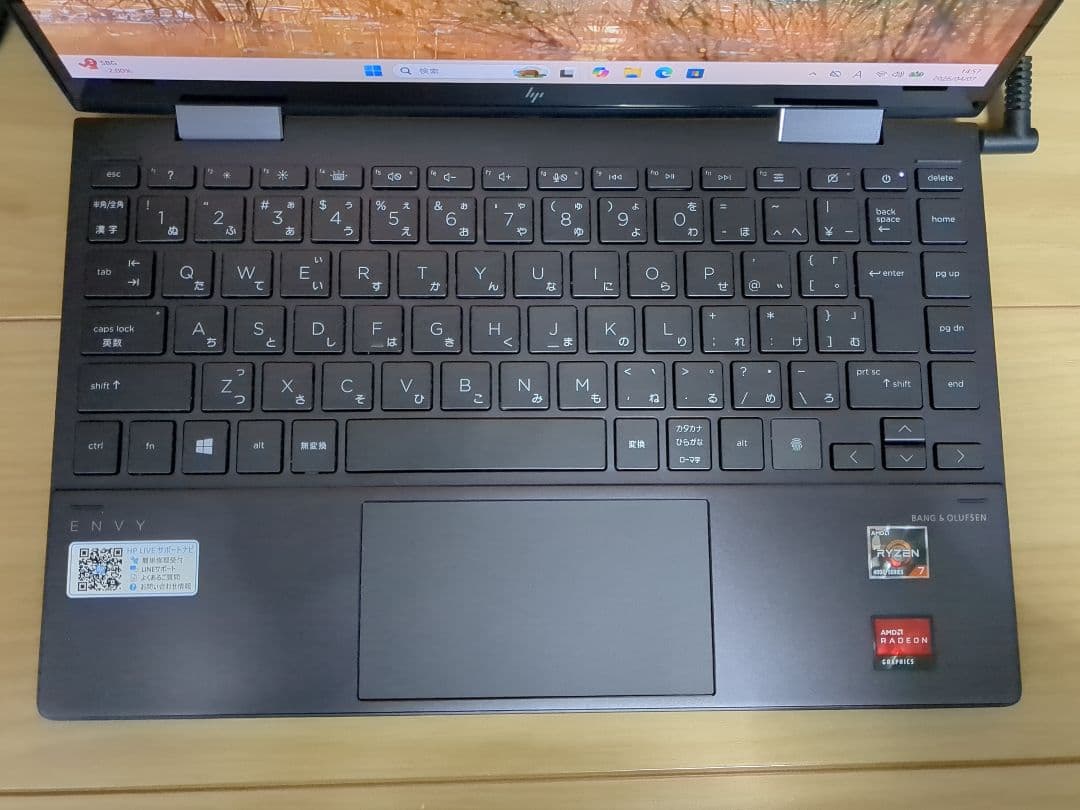 ENVY x360 13-ay Ryzen 7 メモリ16GB SSD256GB