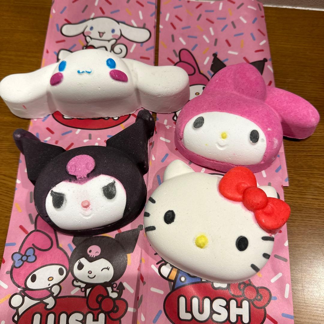【全4種類 4個セット】Lush × サンリオ