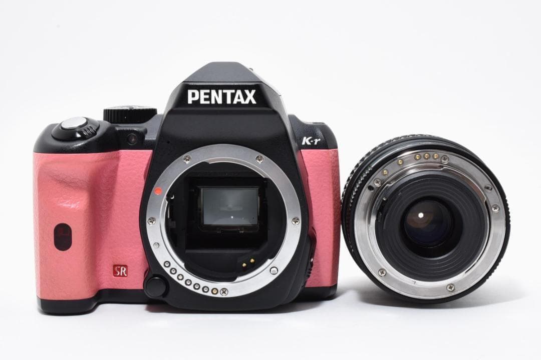 希少カラー❤️PENTAX K-r ピンク×ブラック スマホ転送