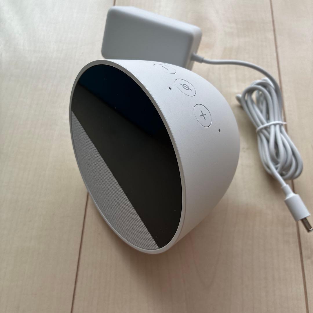 Echo Spot ホワイト スマートスピーカー