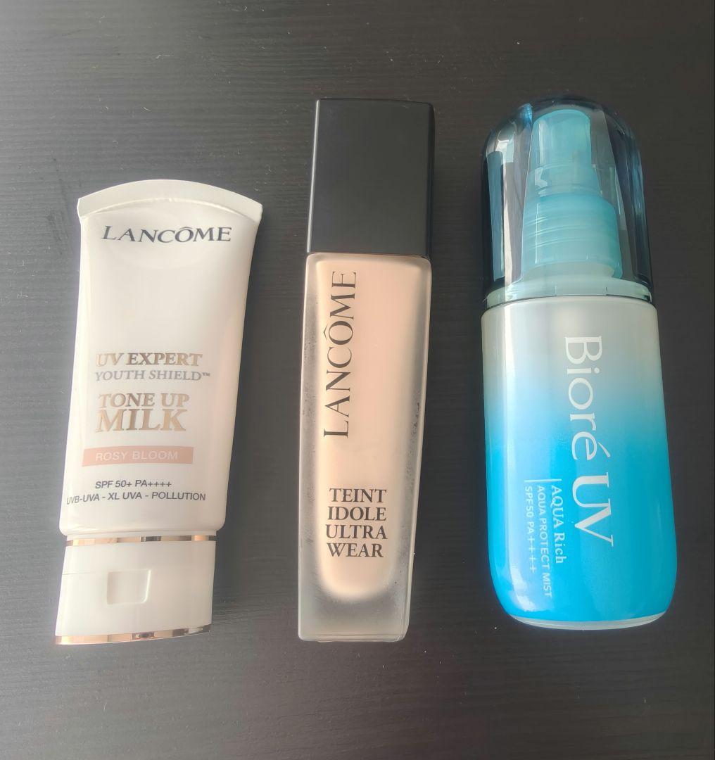 LANCOME　タンイドルウルトラウェアリキッドN　他メイクセット