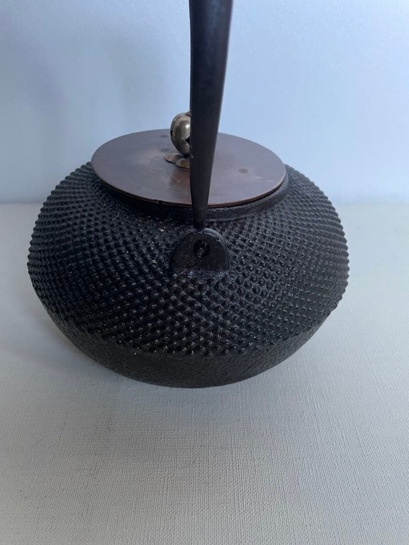 鉄瓶　龍文堂造刻印あり　急須 茶道具 骨董