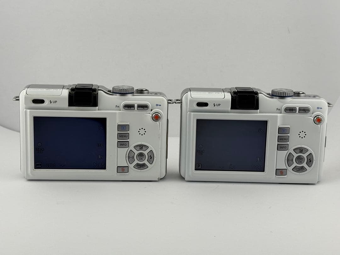 ★2個★オリンパスOLYMPUS PEN E-PL1 ホワイトまとめて