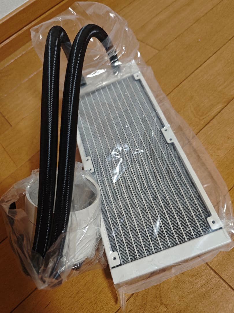 DeepCool CASTLE 240 EX WHITEとファンのセット