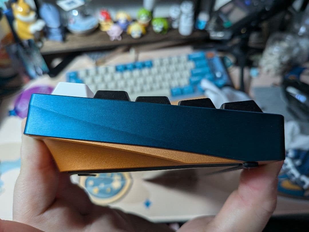 キーボード Neo65 cu Navy copper bottom mirror dusk