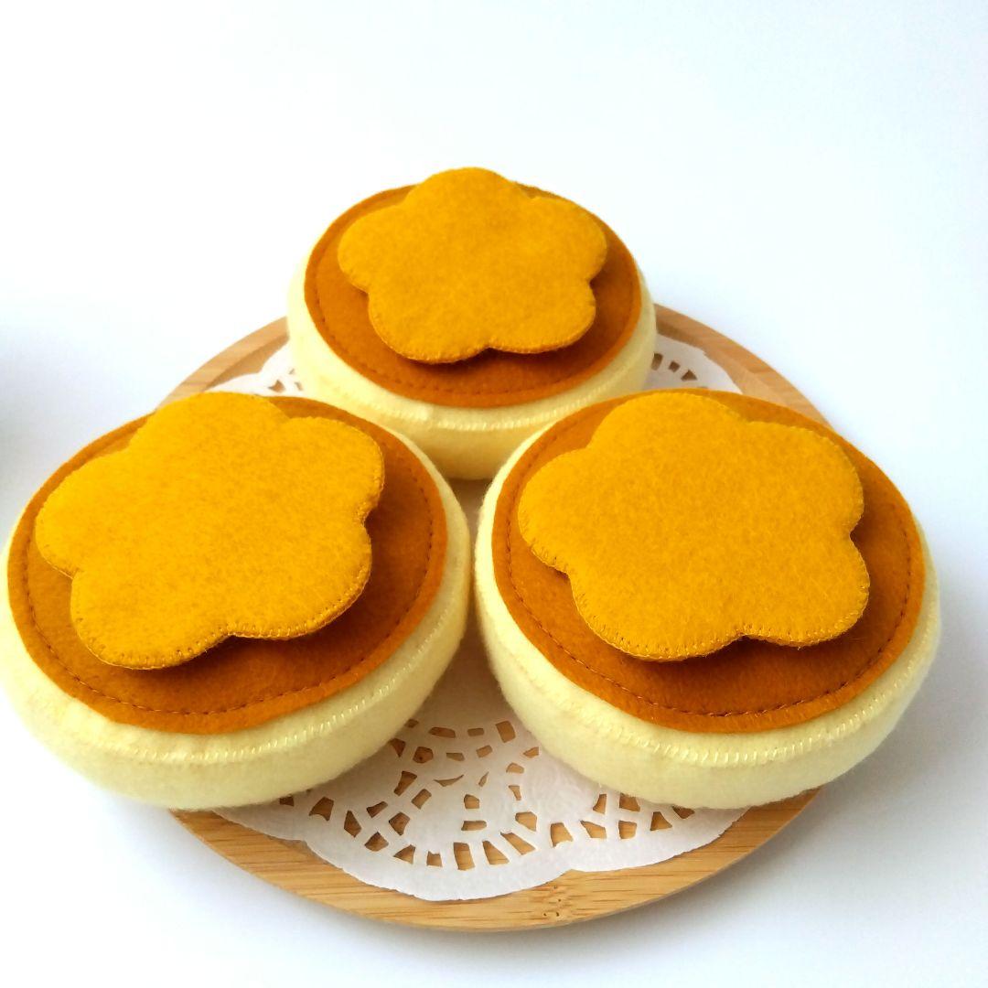 すいか　フェルトおままごと　ままごと　パンケーキ　食パン　しろたま