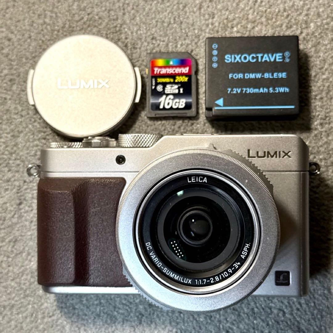 ☆動作OK LUMIX DMC-LX100 バッテリー＆充電器＆SDカード付き