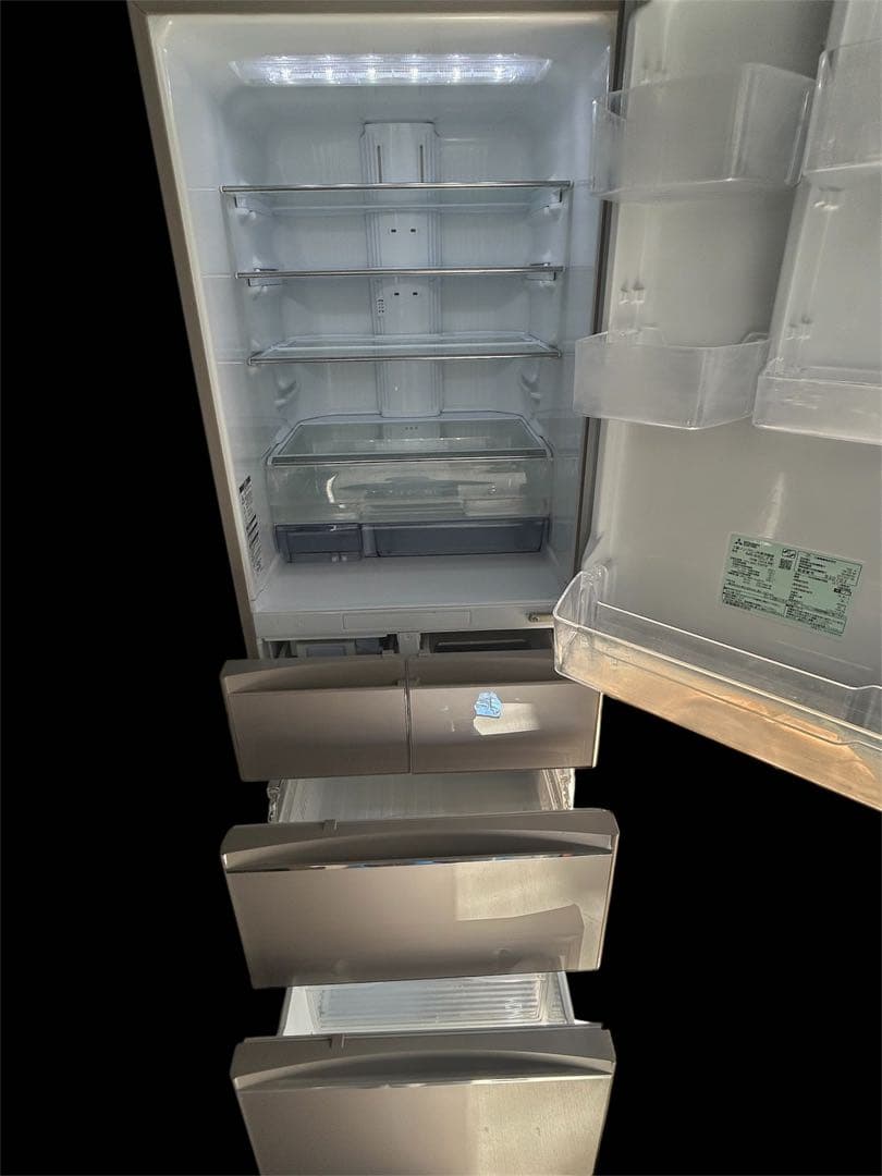 【送料込】三菱 冷蔵庫 455L MR-B46C 5ドア