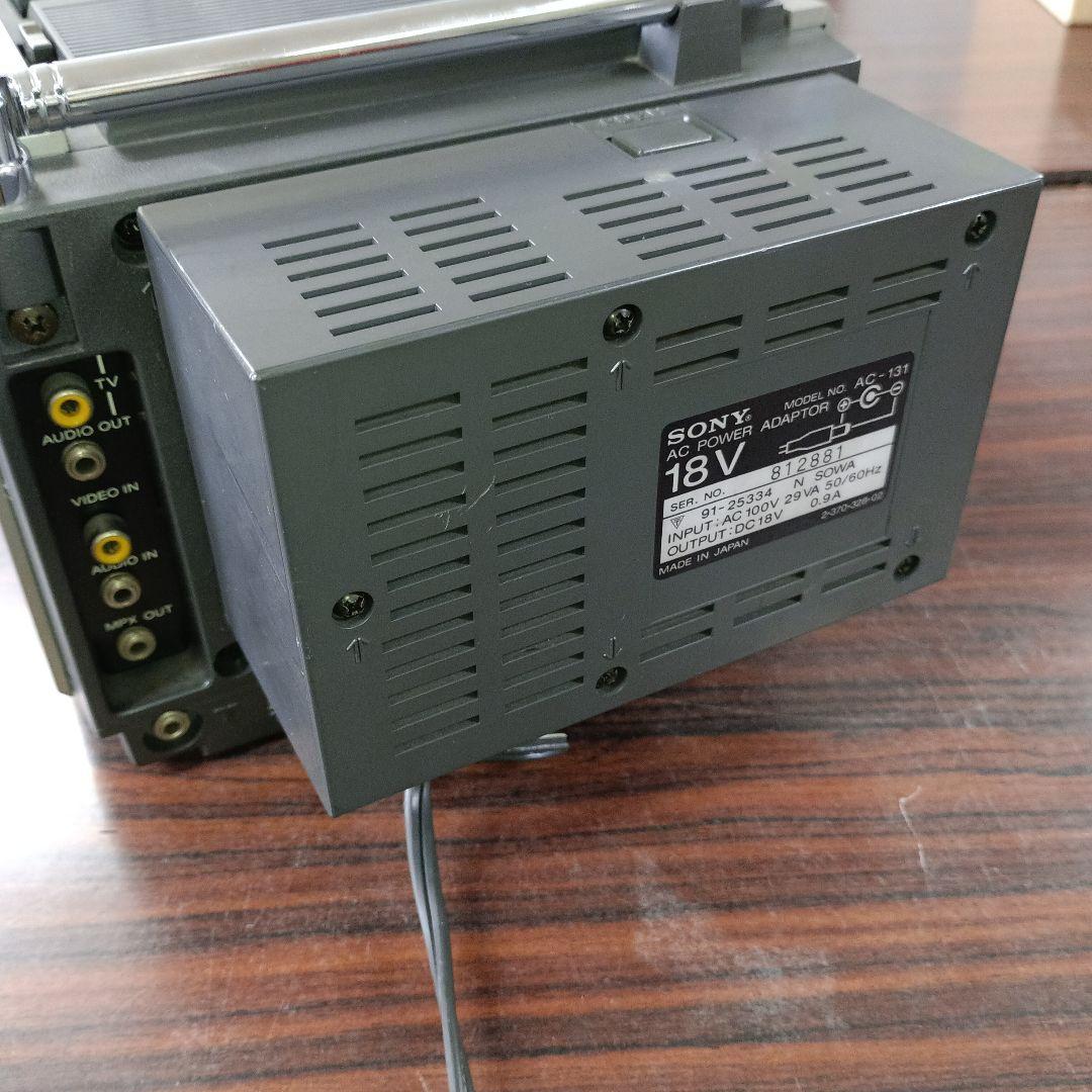 SONY TRINITRON ポータブルカラーTV KV-6X1