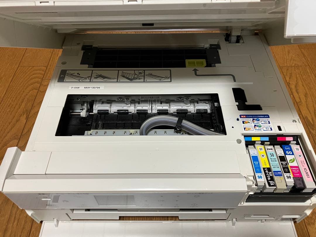 EPSON　プリンター　EP-804AW　ホワイト　通電確認のみ　ジャンク