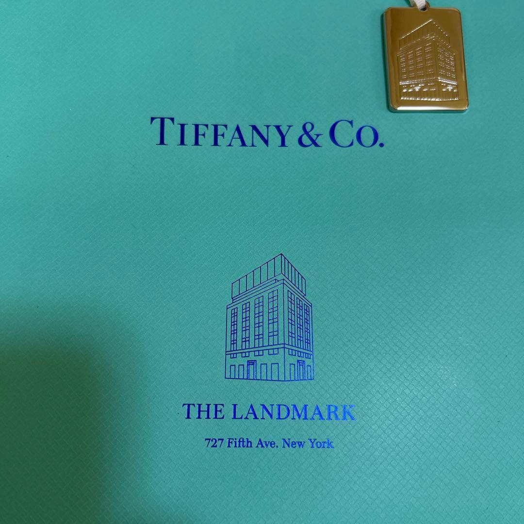 Tiffany & Co. ショッピングバッグ　ニューヨーク本店　チャーム付