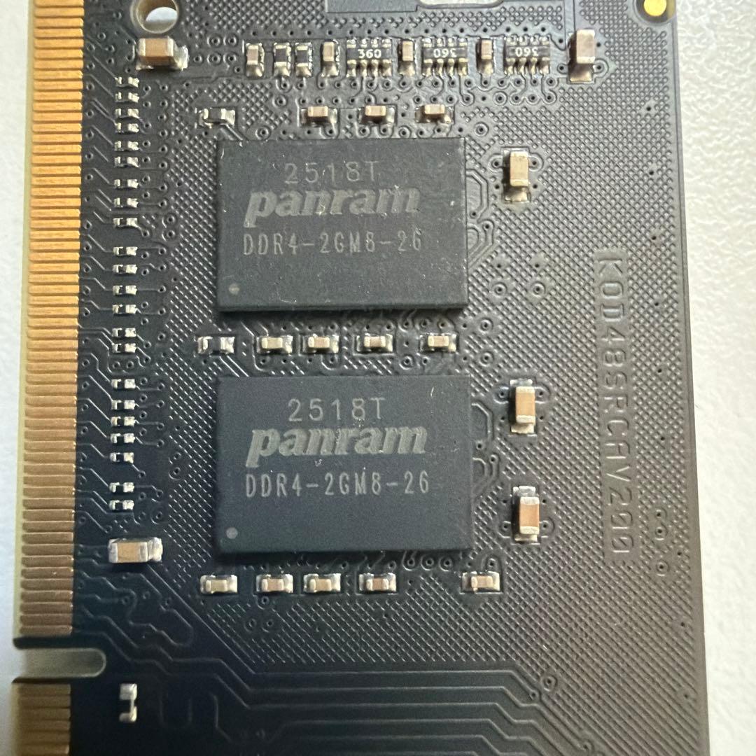 panram DDR4 PC4-2666PS 16GB メモリー