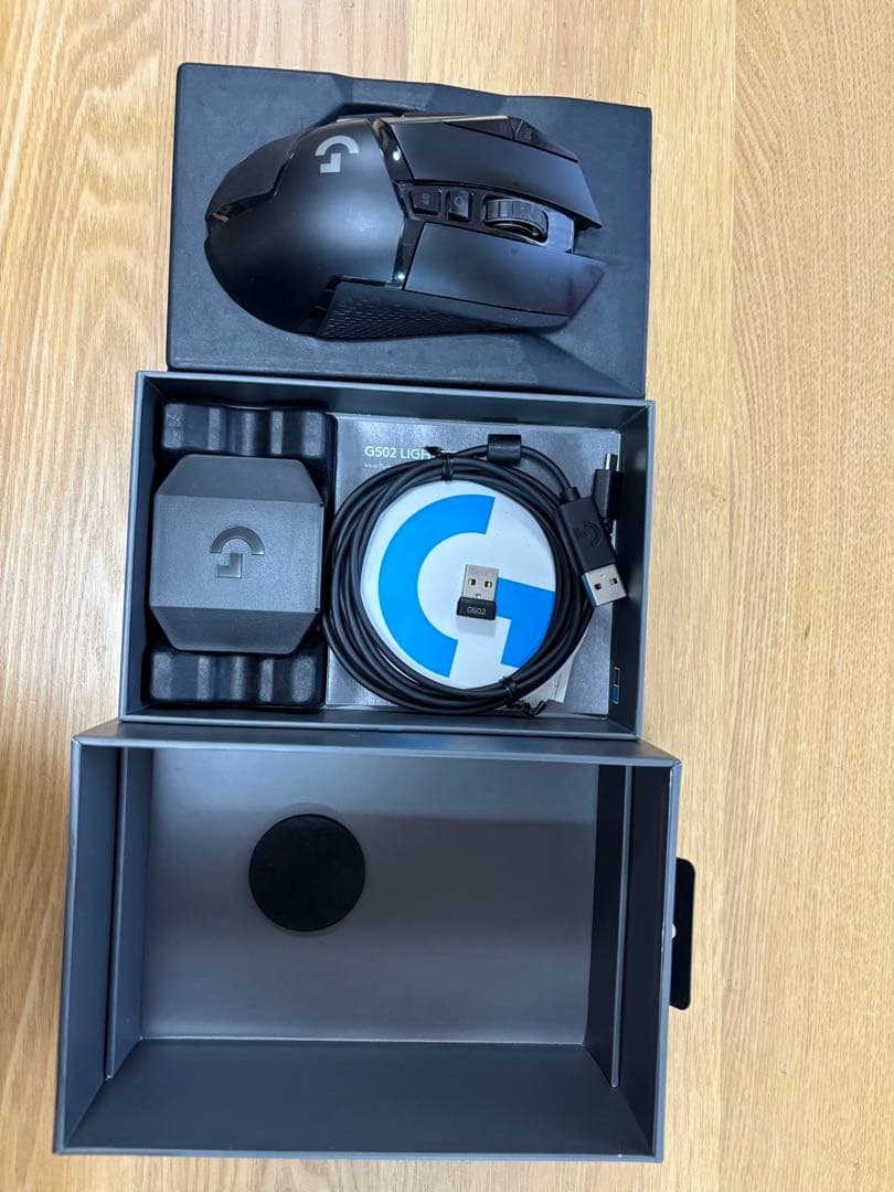 Logicool G502 LIGHTSPEED 美品 付属品完備 動作確認済み