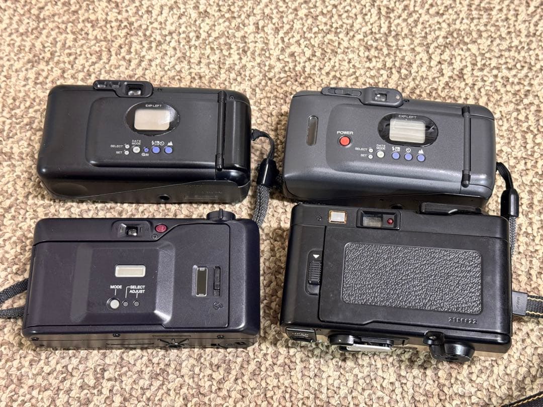 K*o様 コンパクトフィルムカメラまとめ売り ペンタックス フジフィルム コニカ