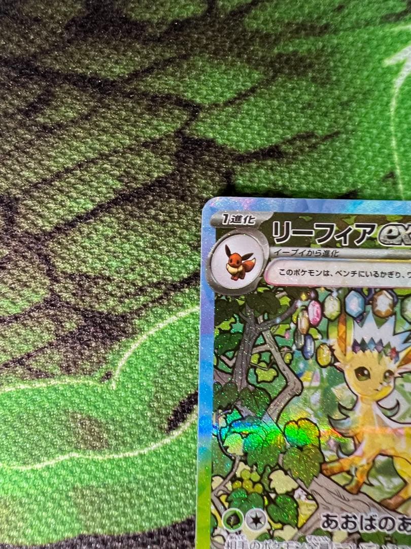 ポケモンカードゲーム　リーフィアex sar テラスタルフェス