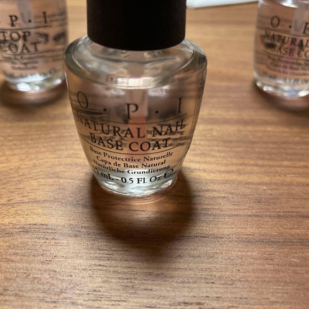 O.P.I. トップコート・ベースコート セット 15ml