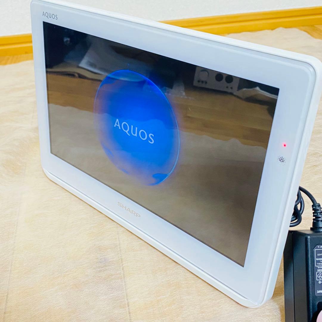 極美品✨SHARP シャープ防水ワイヤレステレビ　2T-C12AF