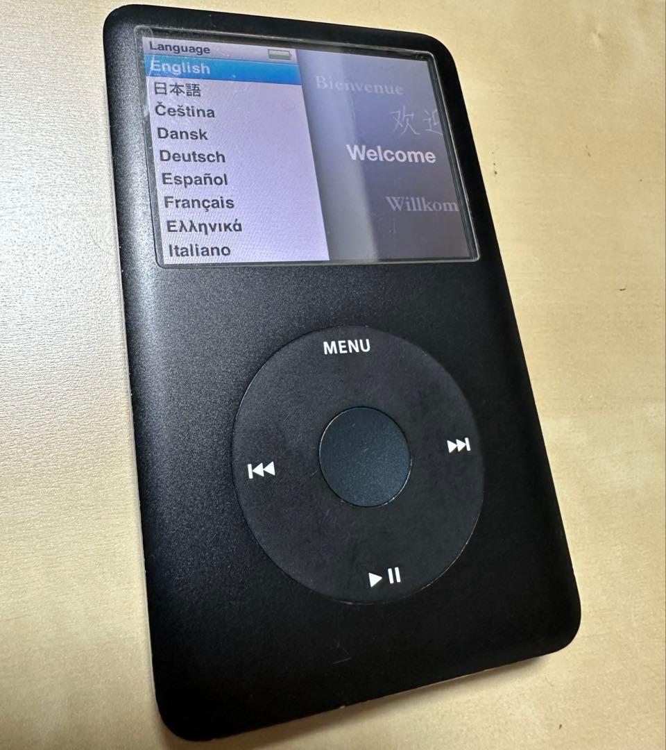 ポータブルプレーヤー apple iPod 80GB