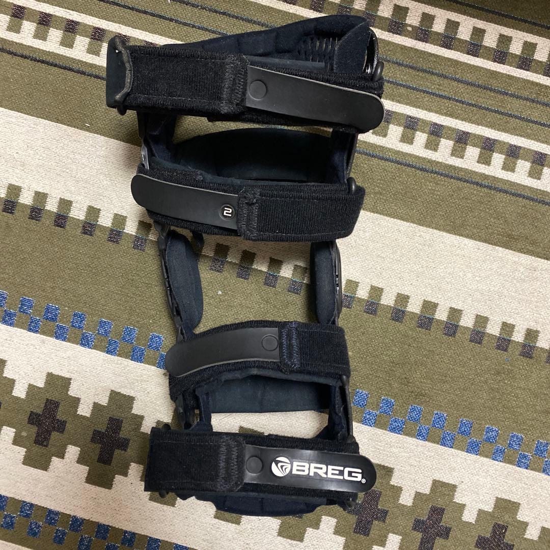 BREG FUSION 膝サポーター ブラック 右膝装具　前十字靭帯　Mサイズ