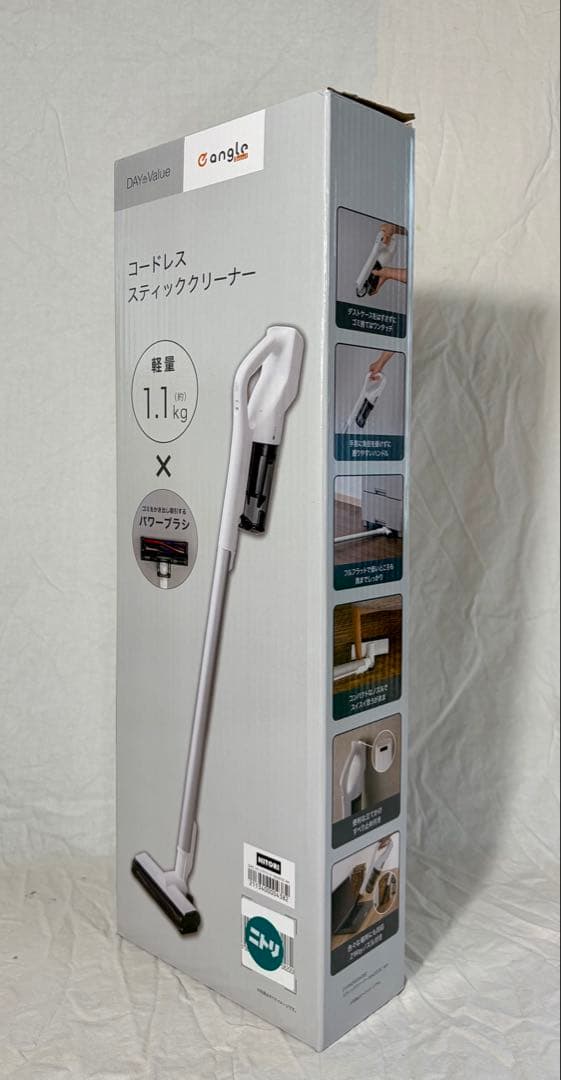 ④M3【新品】ニトリ コードレススティッククリーナー MA201SC 2025年