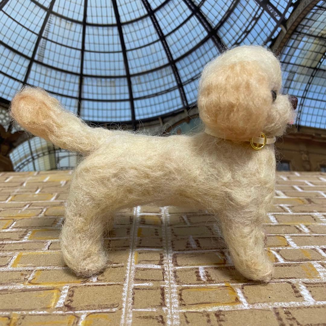 547♥︎マルプー犬の羊毛フェルト❣️