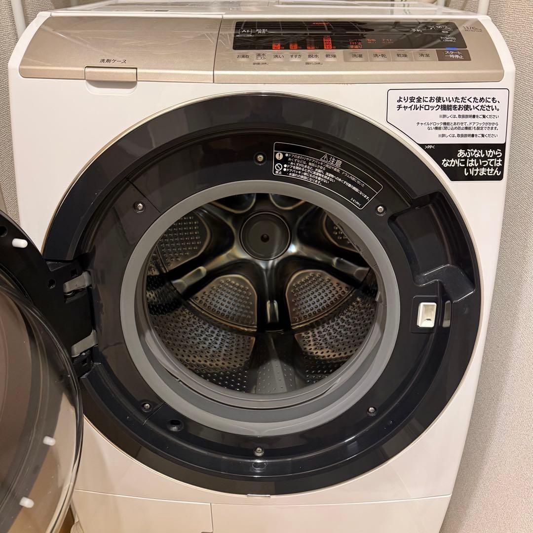 ナ*ガ様 HITACHI日立ドラム式洗濯機 BD-SV110E ビッグドラム 風