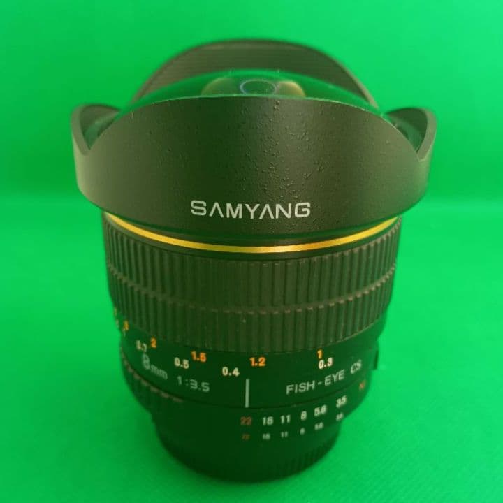 SAMYANG 8mm f/3.5 フィッシュアイレンズ　NIKON