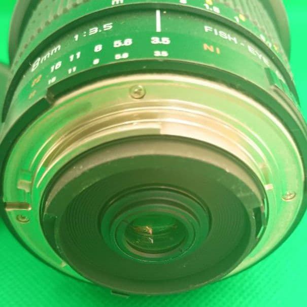 SAMYANG 8mm f/3.5 フィッシュアイレンズ　NIKON