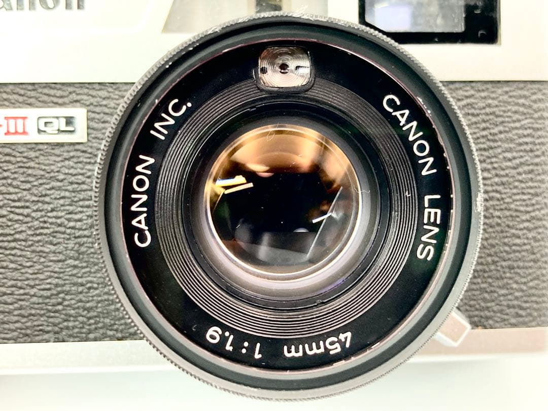【完動品】Canon G-Ⅲ QL19 フィルムカメラ　動作確認済み　C75