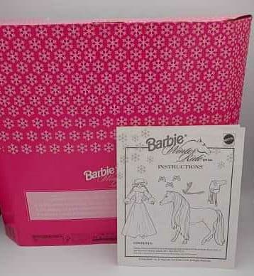 ■バービー　馬　ホースギフトセット　98年 Barbie WINTER Ride