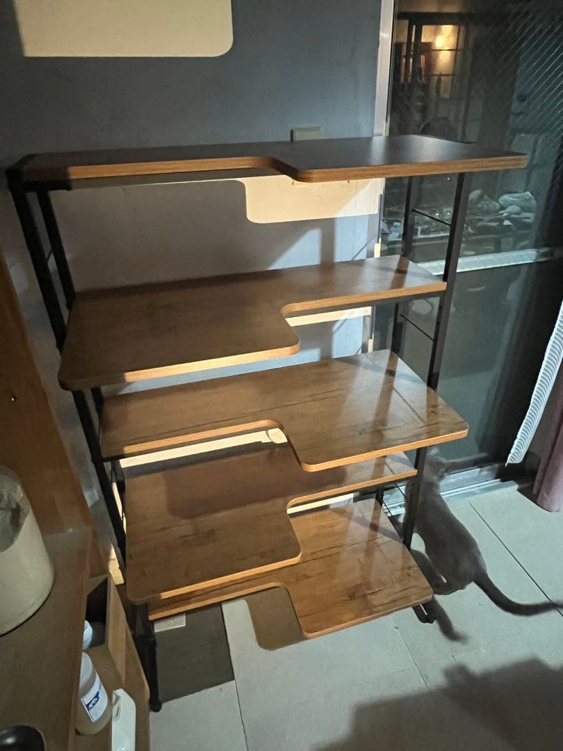【美品】エア・リゾーム キャットタワー 幅84cm