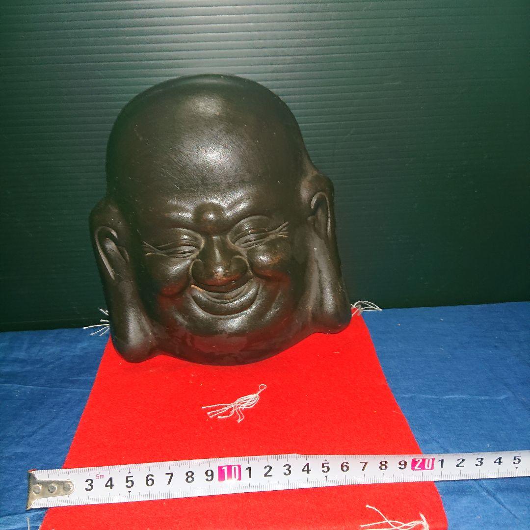 中国美術品布袋印あり