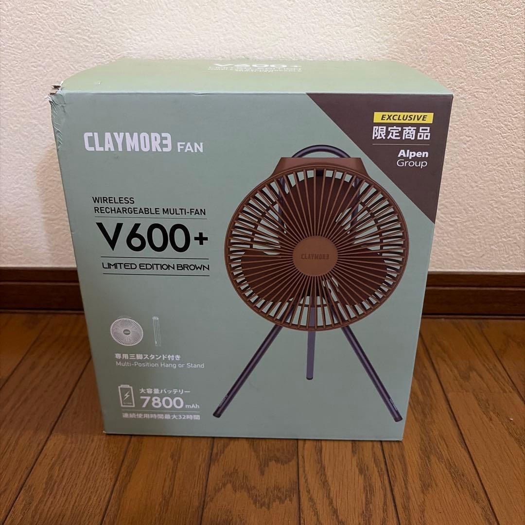 クレイモア　V600+ 卓上扇風機