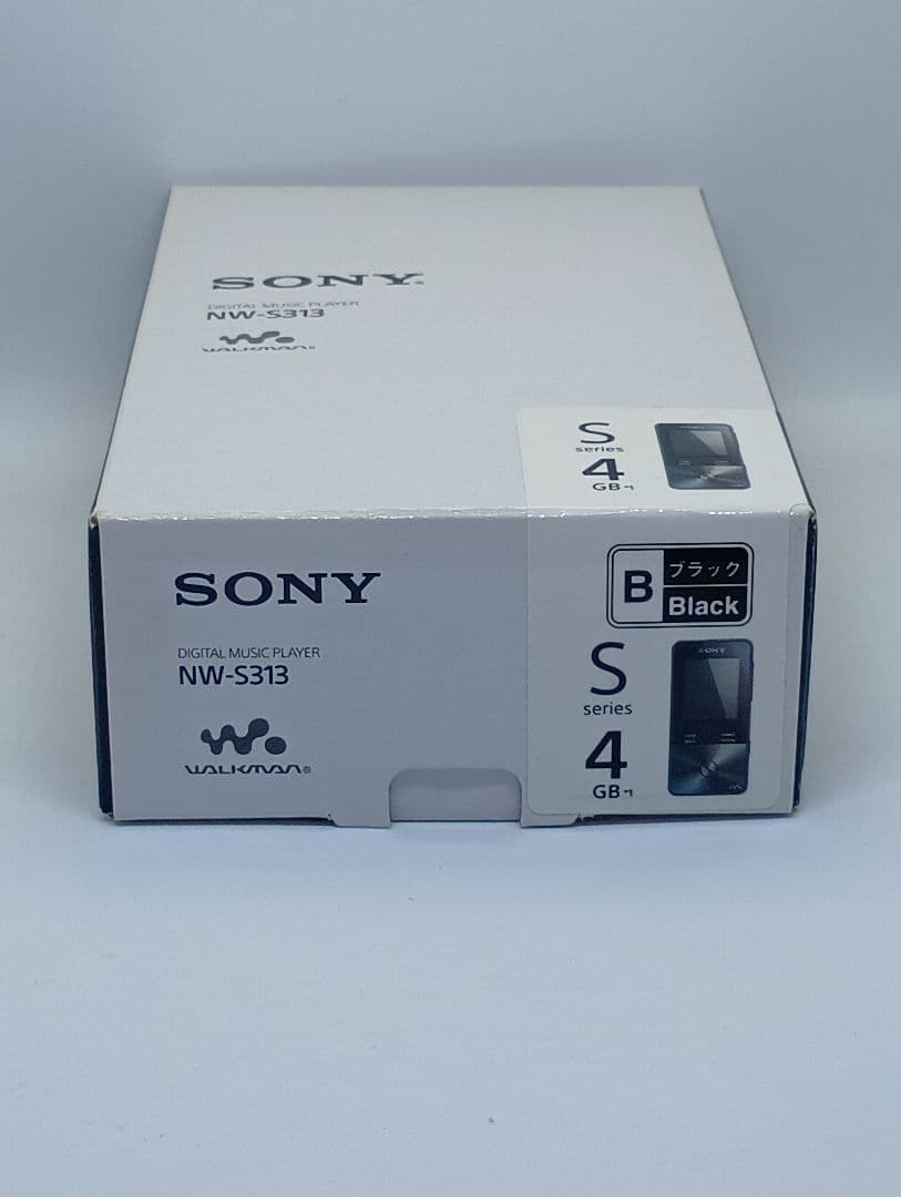 SONY NW-S313 デジタルオーディオプレーヤー 4GB ブラック
