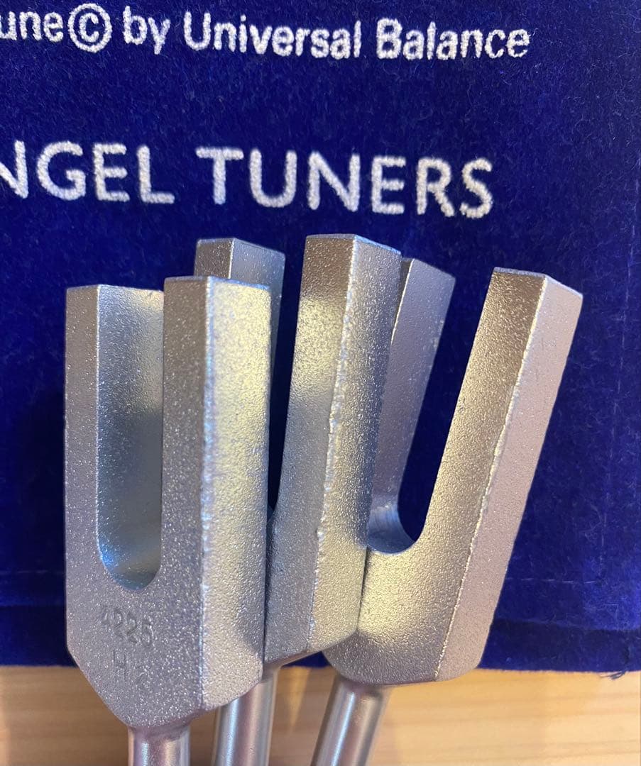 音叉　ユニバーサルバランスAngelTuners4225、4160、4096Hz