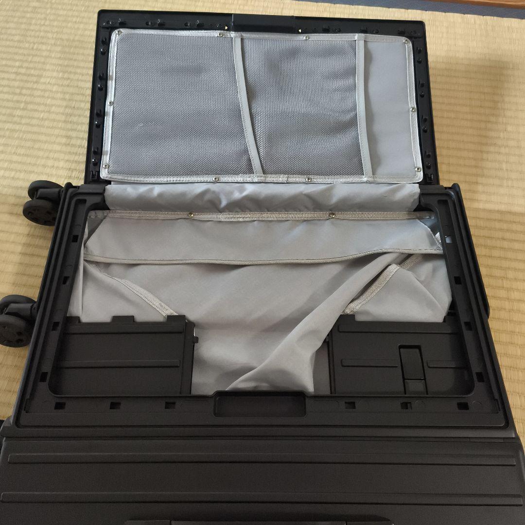 ＆.FLAT アンドフラット　折りたたみ可能　キャリーケース　☆美品☆