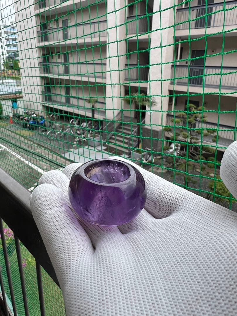 天然紫水晶 指輪