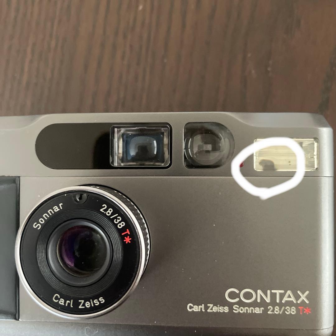 【ジャンク品（美品）】CONTAX T2 フィルムカメラ