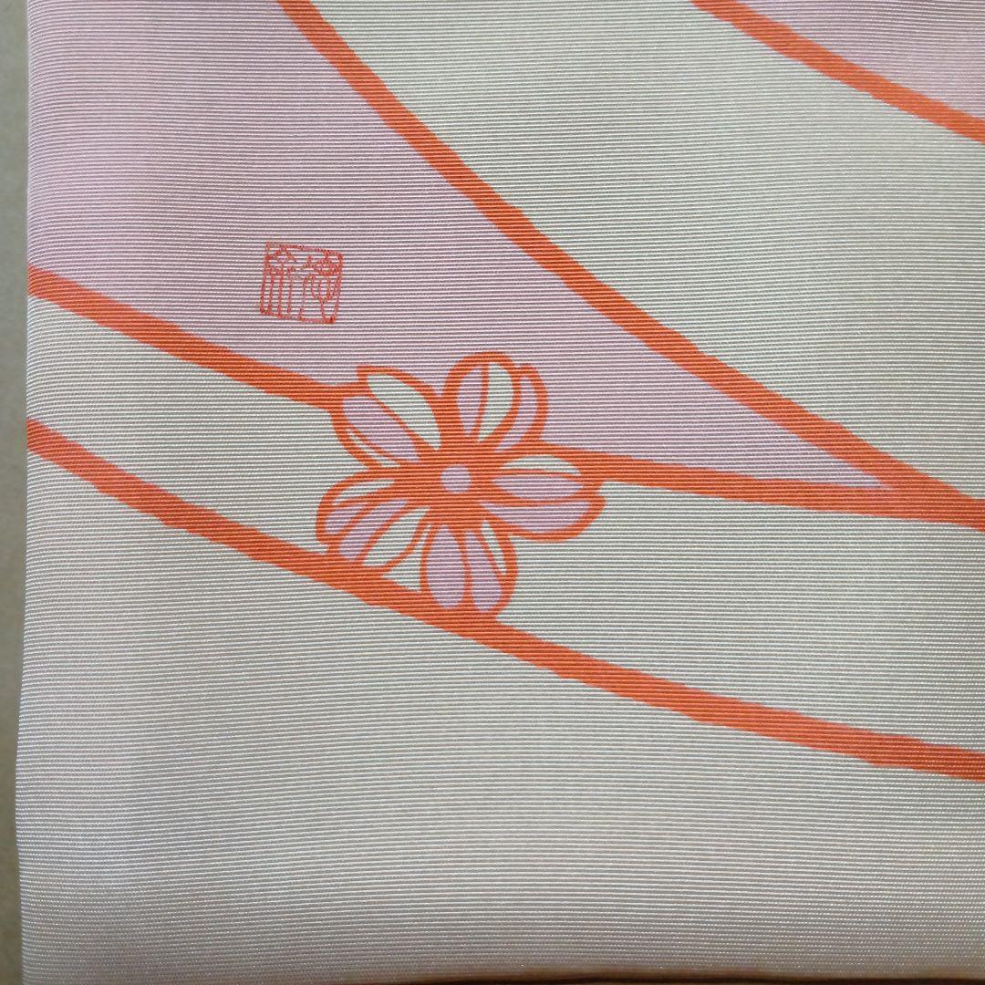茶道具　御題帛紗薄長春「明」