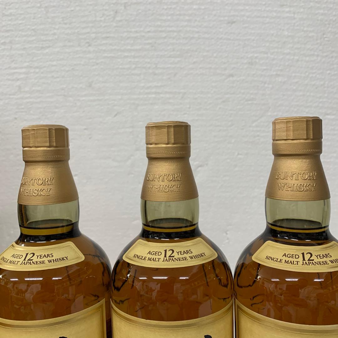 SUNTORY サントリーウイスキー山崎12年　700ml 3本セット