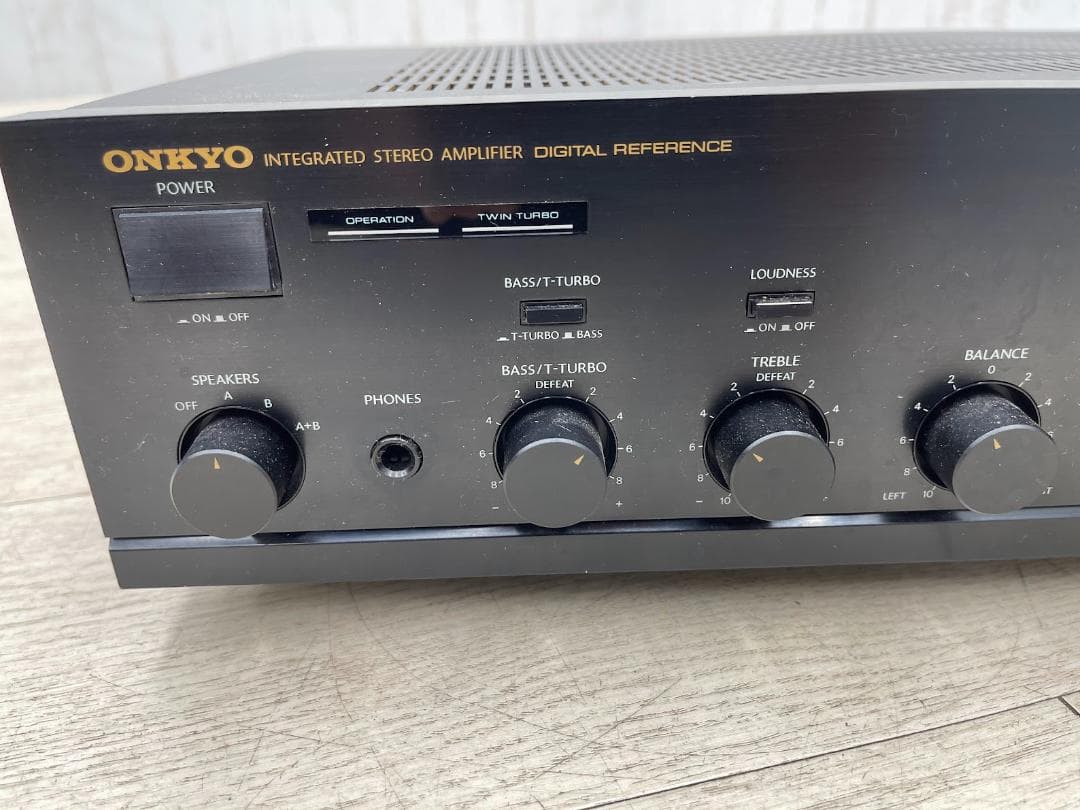 オンキョー プリメインアンプ A-812EX 動作確認済 取説 オーディオ機器