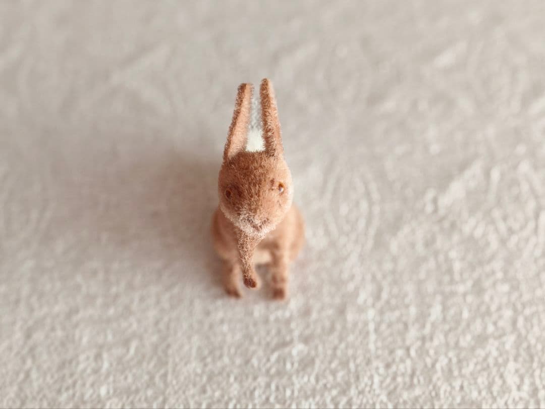 * vintage animal ୨୧ 立ち姿の 可愛い ウサちゃん