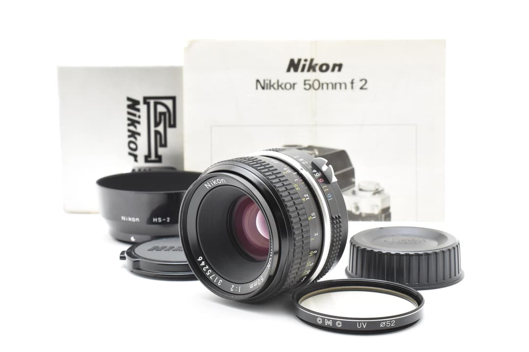 美品 Nikon NIKKOR 50mm F2 非Ai #9239