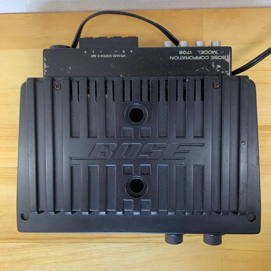 BOSE 1706 ステレオパワーアンプ セレクター付き メンテナンス済 動作品