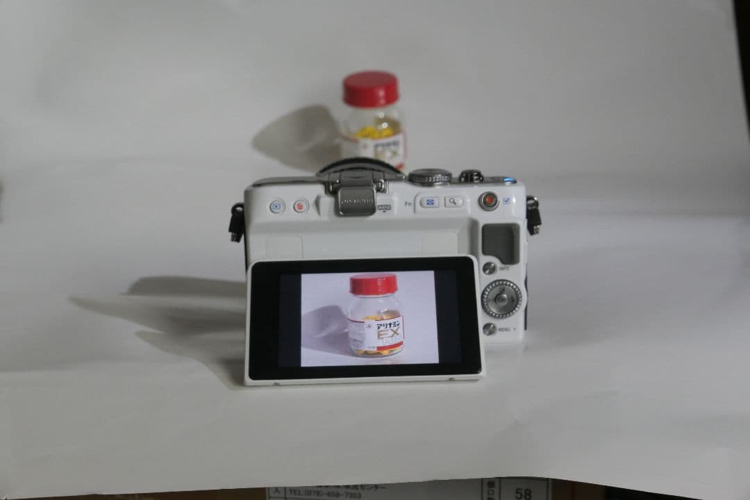 OLYMPUS PEN Lite E-PL3ボディホワイトシャッター回数921
