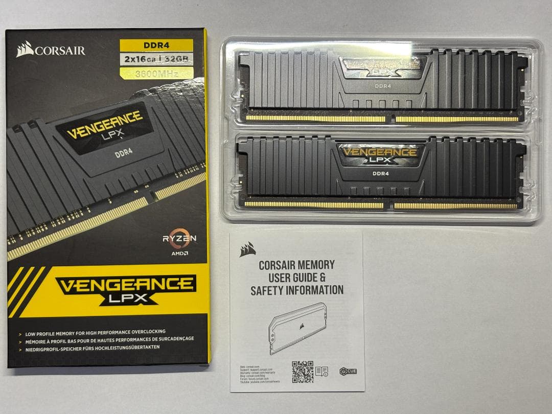 h*u様 CORSAIR DDR4-3600MHz デスクトップPC用 メモリ1