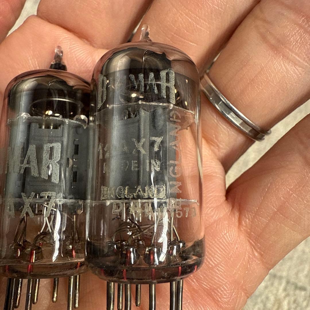 BRIMAR 12AX7 真空管 2本セット