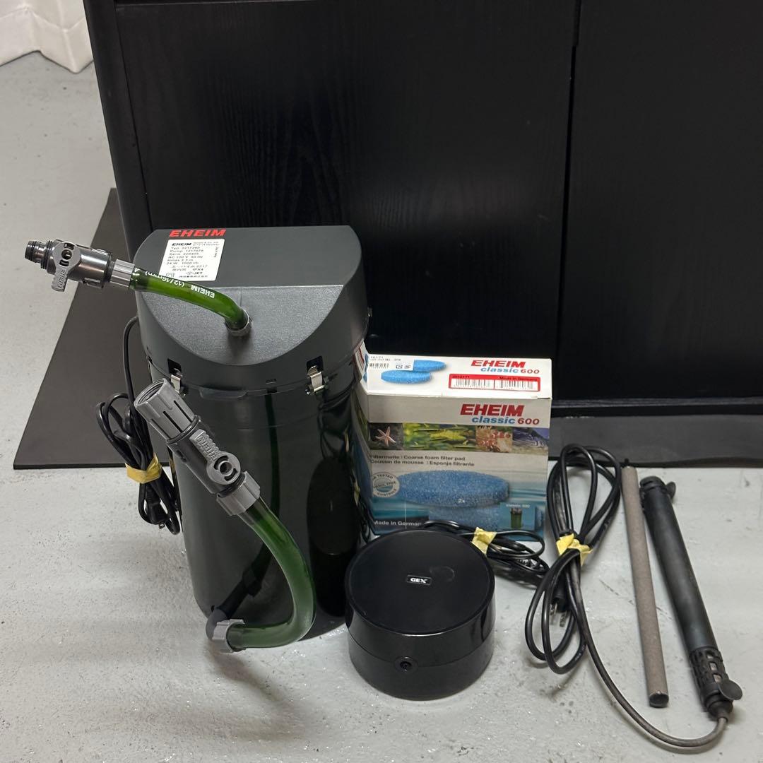 【最終値下げ】90cm アクリル水槽 外部フィルター フルセット 大型水槽