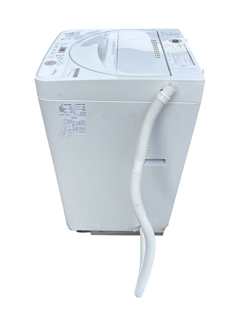 SHARP 縦型洗濯機 4.5kg ES-GE4F-C