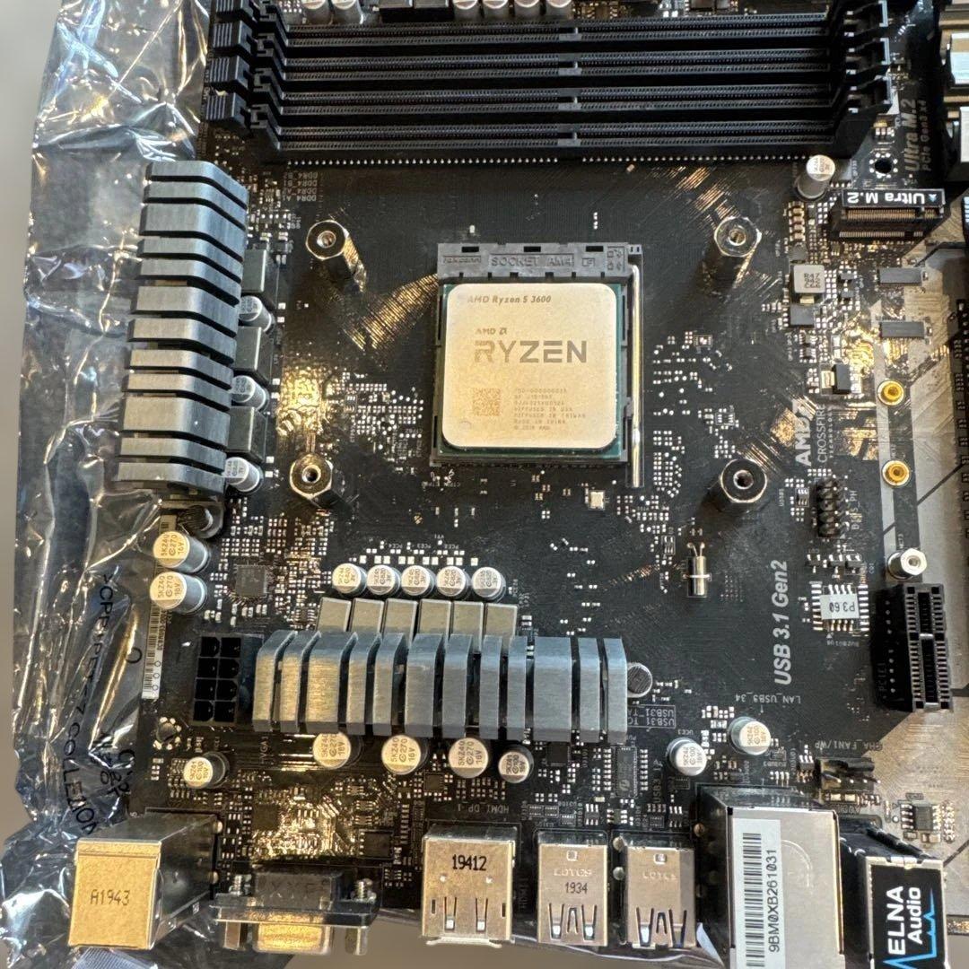 ASRock B450 Pro4 マザーボード 中古品